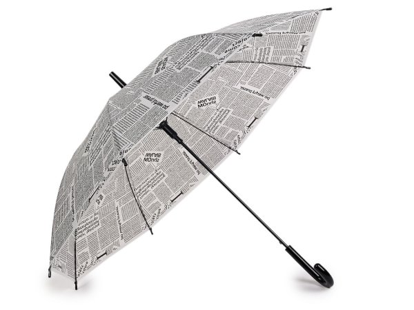 Dámský / dívčí vystřelovací deštník noviny