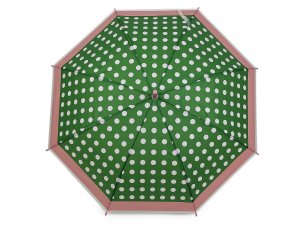Dámský / dívčí vystřelovací deštník puntík