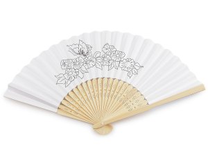 Dětský vějíř k domalování / vymalování