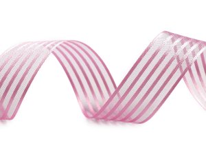 Atlasová stuha s monofilem šíře 25 mm