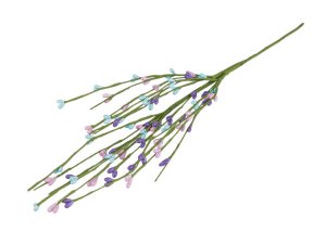 Umělá větvička s pupeny na drátku tvarovatelná