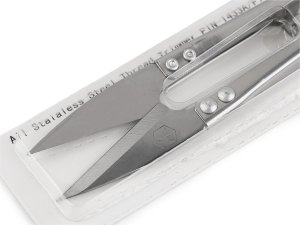 Nůžky PIN cvakačky z nerezové oceli délka 11 cm