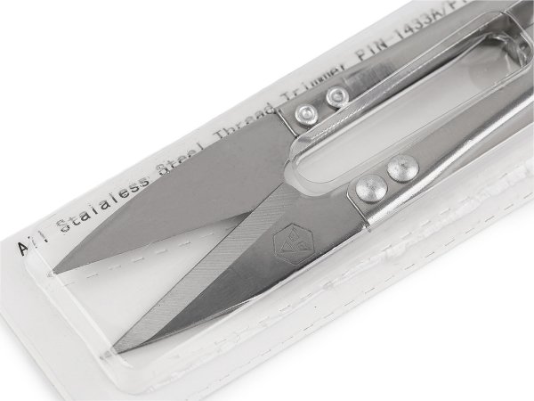 Nůžky PIN cvakačky z nerezové oceli délka 11 cm