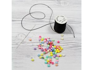 Rozevírací jehla na korálky 100 mm