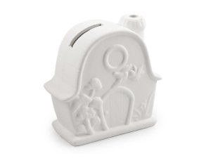 Pokladnička domeček k domalování