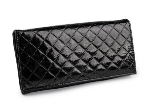 Dámská / dívčí peněženka metalická 9,5x19 cm