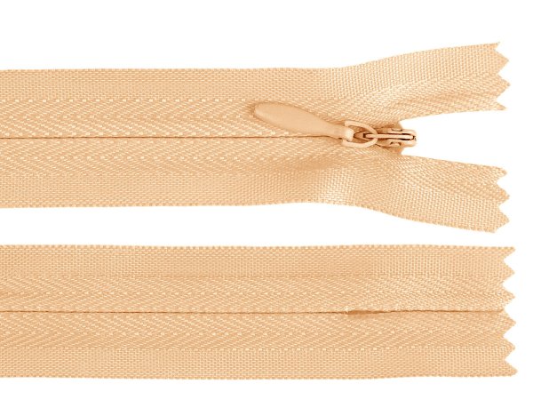 Spirálový zip skrytý No 3 délka 25 cm
