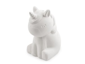 Pokladnička jednorožec k domalování