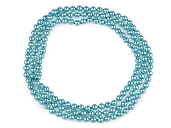 Perlový náhrdelník dlouhý, retro