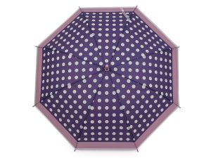 Dámský / dívčí vystřelovací deštník puntík