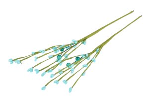 Umělá větvička s pupeny na drátku tvarovatelná