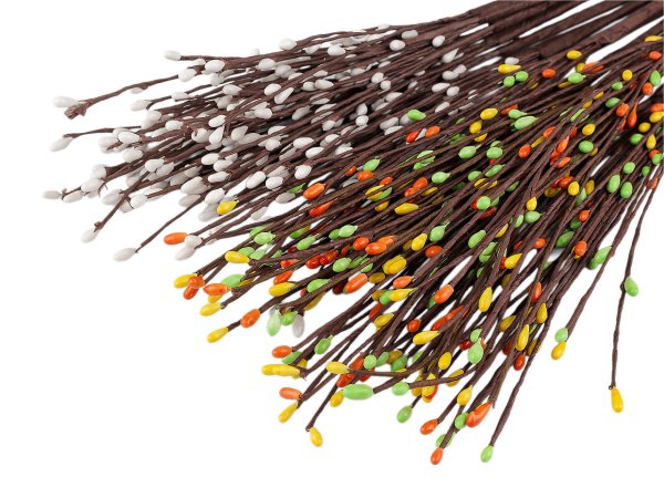 Umělá větvička s pupeny na drátku