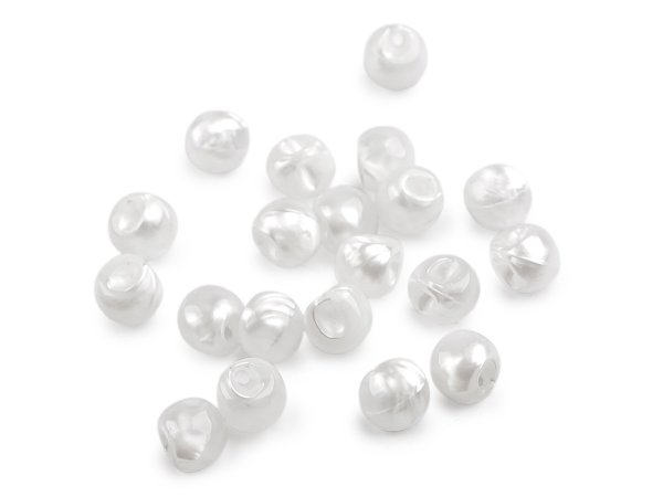 Perla k našití / knoflík Ø10 mm