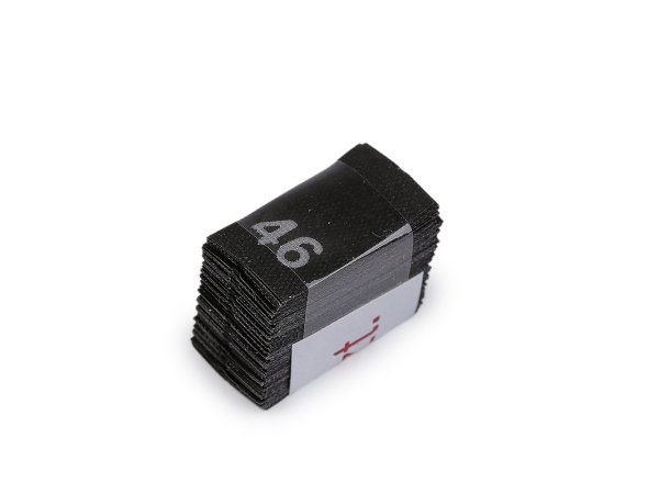 Velikostní štítky do oděvů