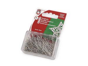 Celokovové špendlíky délka 22 mm mosazné