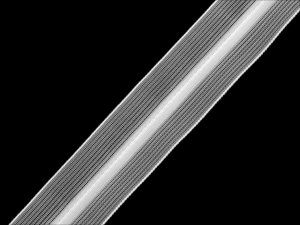 Zip spirálový skrytý No 3 transparentní metráž, na povlečení a šaty