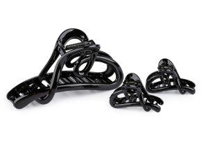 Skřipec do vlasů srdce sada 2+1 ks