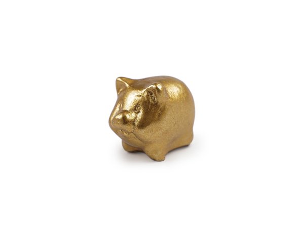 Mini zlaté prasátko pro štěstí