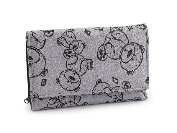 Dámská peněženka medvídek 10x15 cm