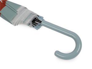 Dámský / dívčí vystřelovací deštník puntík