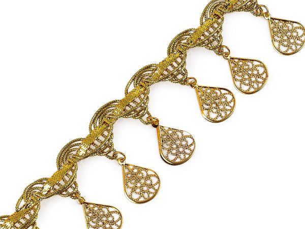 Shakira leonský prýmek s přívěsky šíře 40; 45 mm