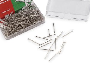 Celokovové špendlíky délka 18 mm mosazné