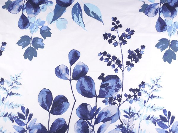 Bavlněná látka / plátno listy šíře 220 cm