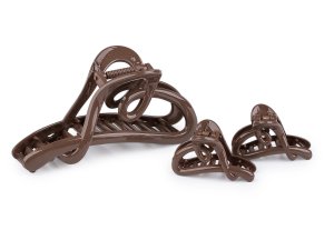 Skřipec do vlasů srdce sada 2+1 ks