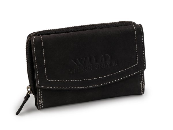 Dámská peněženka kožená 9x12,5 cm