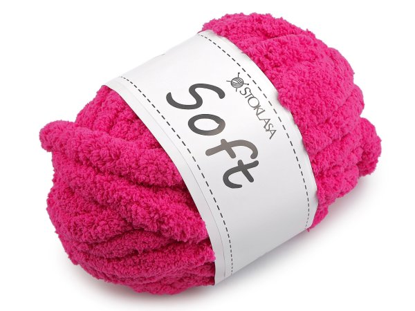 Pletací příze žinylková Soft 250 g