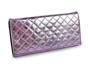 Dámská / dívčí peněženka metalická 9,5x19 cm