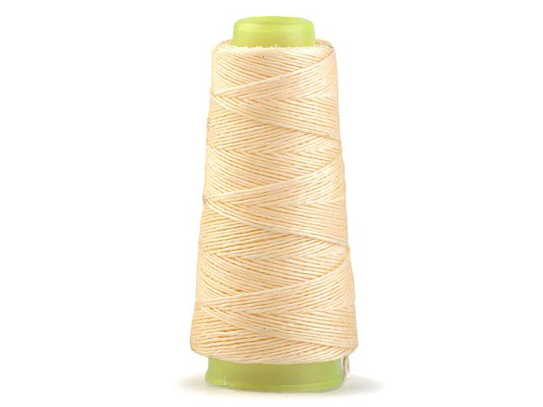 Voskované polyesterové nitě / dratev