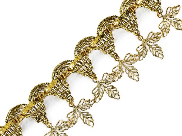 Shakira leonský prýmek s přívěsky šíře 40; 45 mm