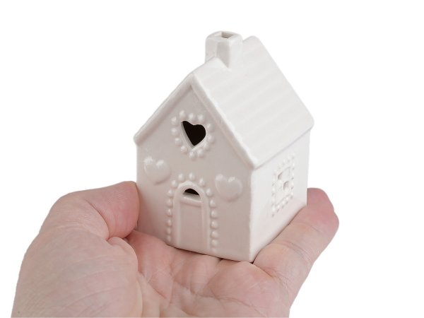 Porcelánový domeček svítící