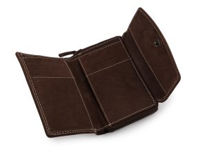 Dámská peněženka kožená 9x12,5 cm