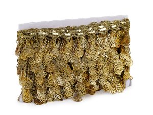 Shakira leonský prýmek s přívěsky šíře 40; 45 mm