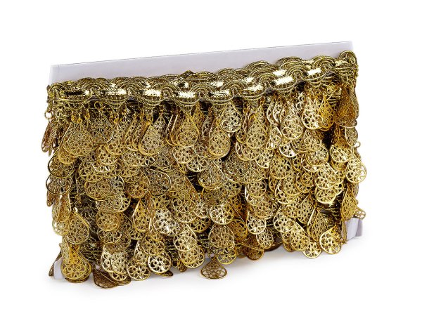 Shakira leonský prýmek s přívěsky šíře 40; 45 mm