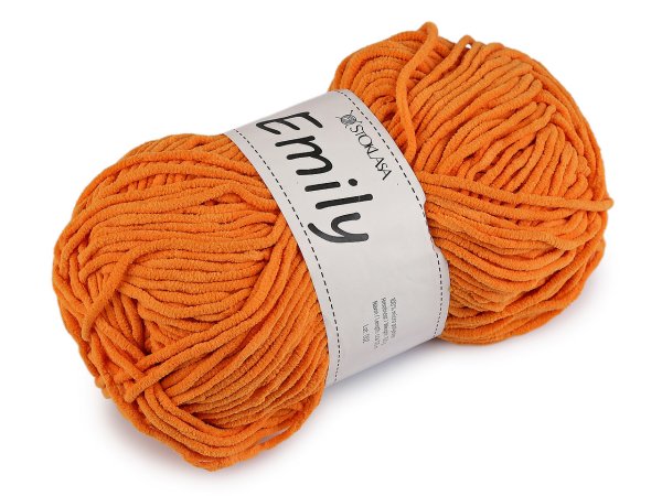 Pletací žinylková příze Emily 100 g