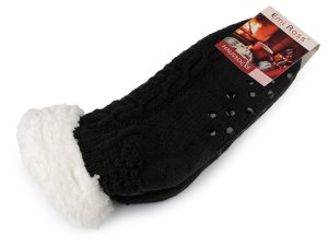 Ponožky zimní s protiskluzem, krátké