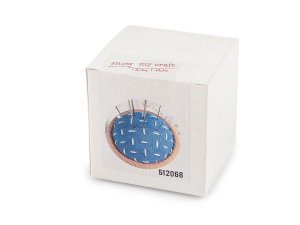 Kreativní sada na výrobu jehelníčku s dřevěným podstavcem