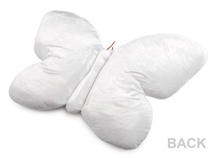 Dekorační polštář motýl 45x32 cm