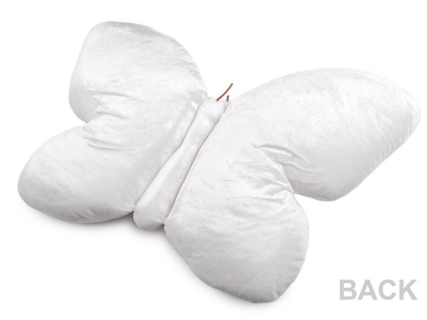 Dekorační polštář motýl 45x32 cm