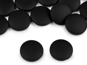 Knoflík kabátový, sakový - sametový efekt velikost 34", 40", 48"