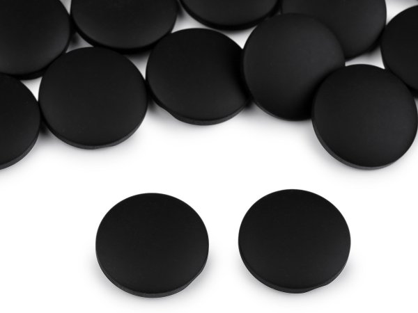 Knoflík kabátový, sakový - sametový efekt velikost 34", 40", 48"