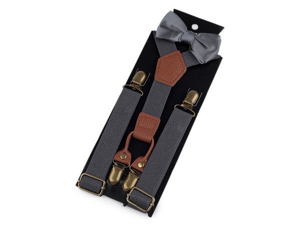 Dětská sada šle a motýlek