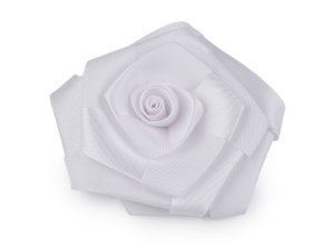 Saténová růže Ø70 mm