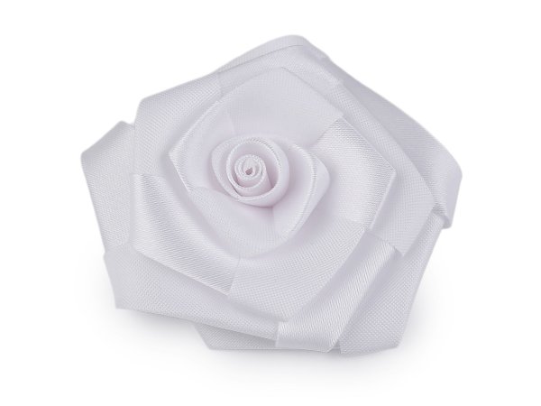 Saténová růže Ø70 mm