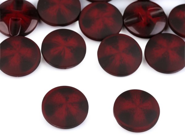 Knoflík kabátový, sakový - sametový efekt velikost 34", 40", 48"