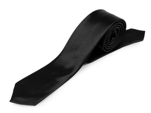 Saténová kravata slim unisex