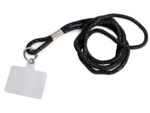 Kamínková šňůra na mobilní telefon s plastovou vložkou